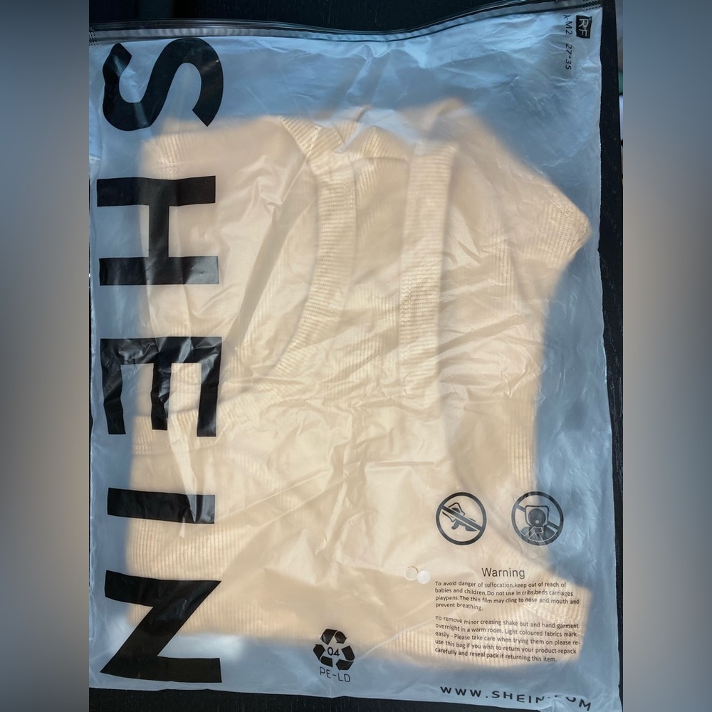 Shein Ribbed Body Suit - Picture 4 of 4